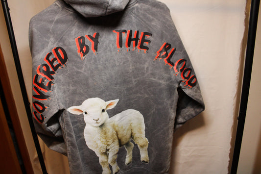 COVERED BY THE BLOOD HOODIE